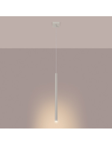 Lampa wisząca PASTELO 1 beżowa