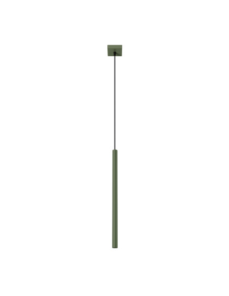 Lampa wisząca PASTELO 1 zielona oliwka