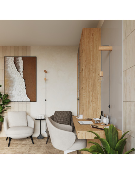 Kinkiet NIMBI E27 z włącznikiem