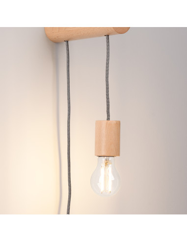 Kinkiet NIMBI E27 z włącznikiem