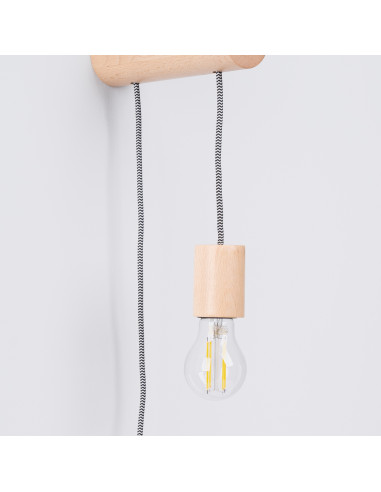 Kinkiet NIMBI E27 z włącznikiem