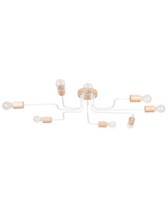 Żyrandol TIMBO 8 biały