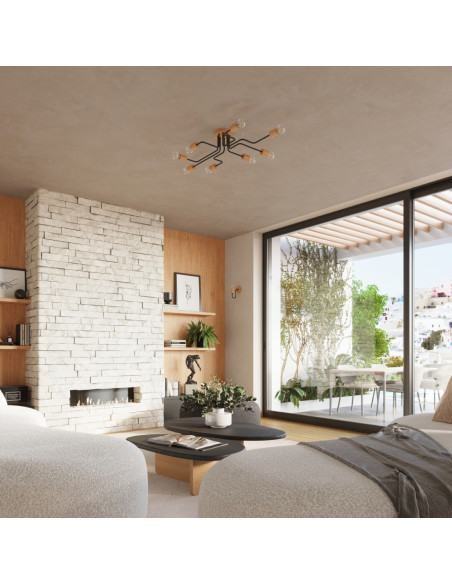 Kinkiet TIMBO czarny