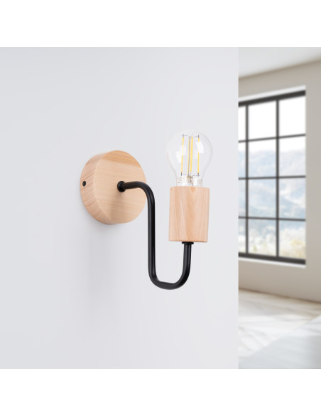 Kinkiet TIMBO czarny