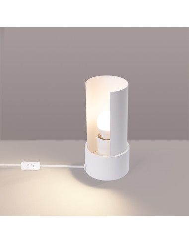 Lampa biurkowa FLASH biała