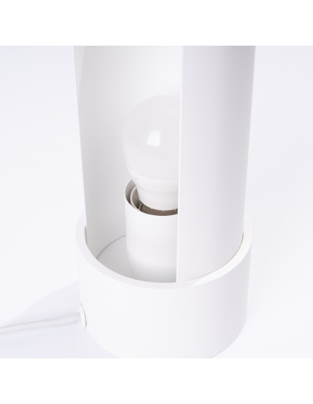 Lampa biurkowa FLASH biała