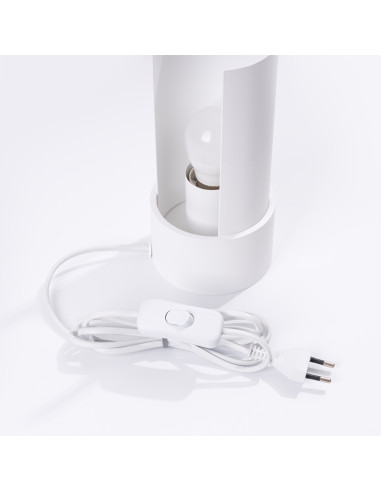 Lampa biurkowa FLASH biała