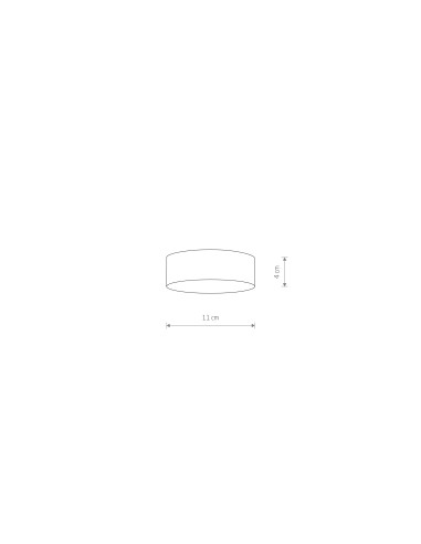 LID ROUND LED 15W 10406