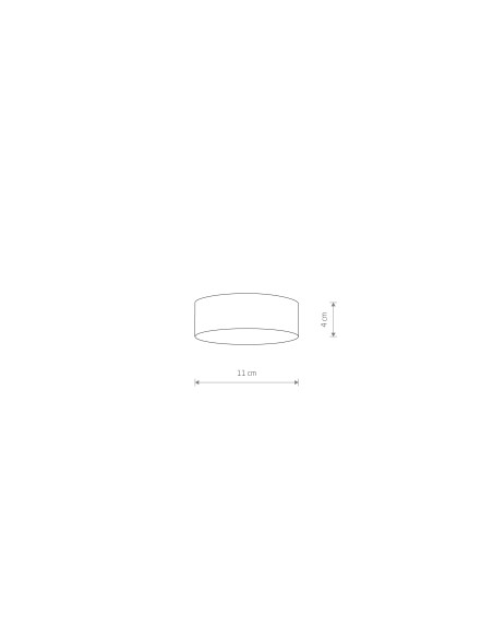 LID ROUND LED 15W 10406