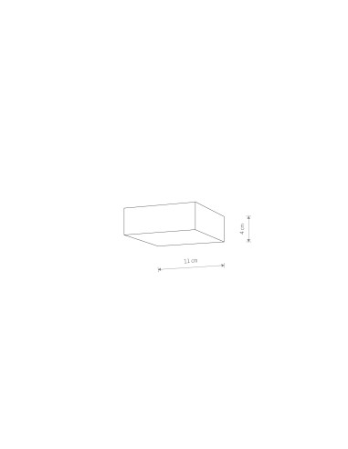 LID SQUARE LED 15W 10424