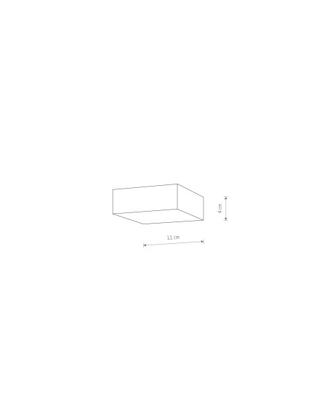 LID SQUARE LED 15W 10424