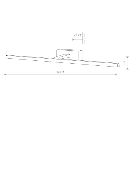 Kinkiet VAN GOGH LED L 10284