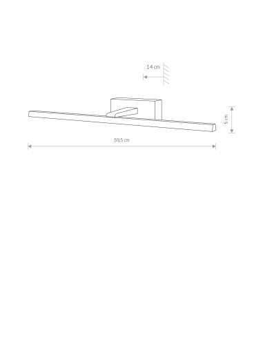 Kinkiet VAN GOGH LED M 10285