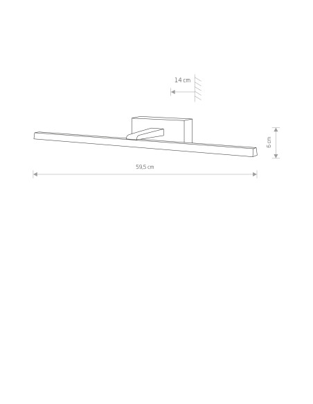 Kinkiet VAN GOGH LED M 10285