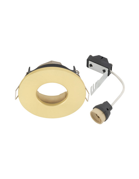 Oprawa stropowa podtynkowa ACRE 10711 mosiądz