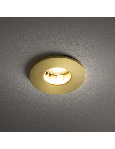 Oprawa stropowa podtynkowa ACRE 10711 mosiądz