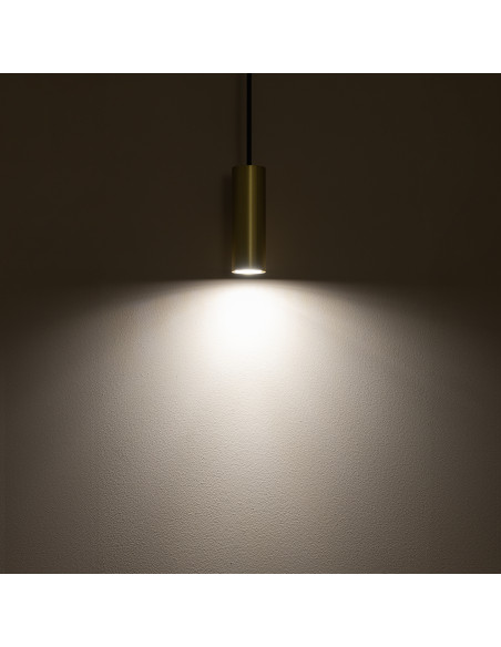 Lampa wisząca FOURTY S 10766 mosiądz