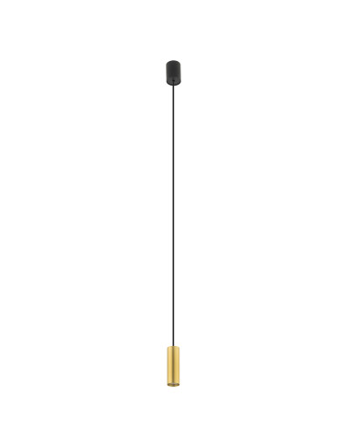 Lampa wisząca FOURTY S 10766 mosiądz