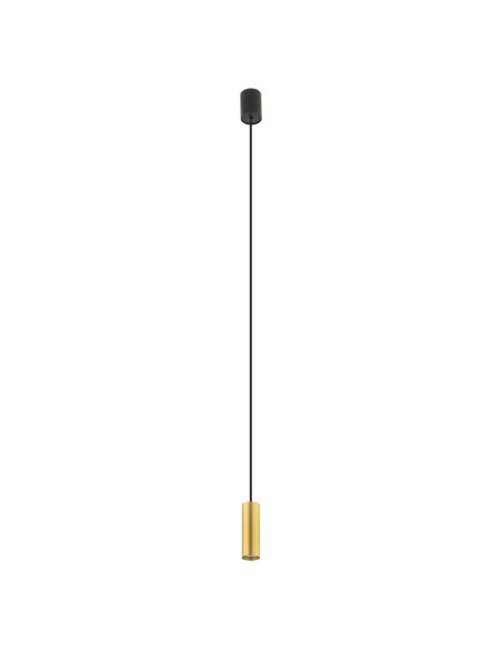 Lampa wisząca FOURTY S 10766 mosiądz