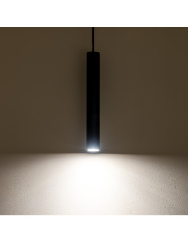 Lampa wisząca FOURTY M 10771 czarna