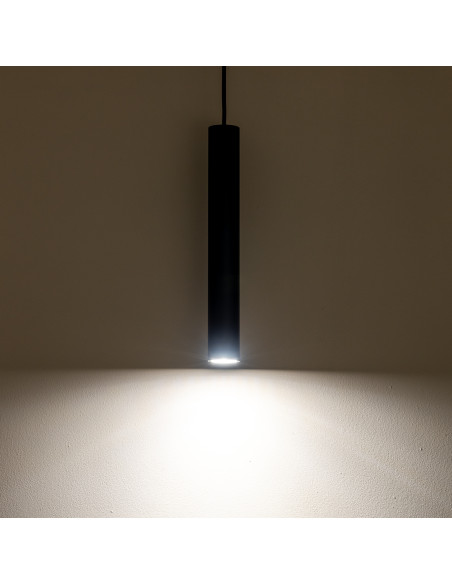 Lampa wisząca FOURTY M 10771 czarna