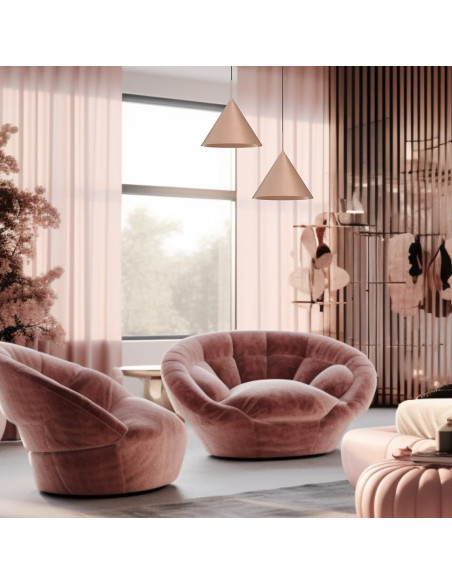 LAMPA WISZĄCA CAPITAL ROSE GOLD 1XGX53 MLP0960 MILAGRO