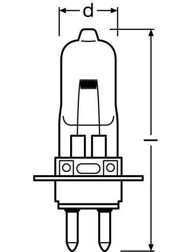 Żarówka specjalistyczna halogenowa 64260 30W 12V PG22 