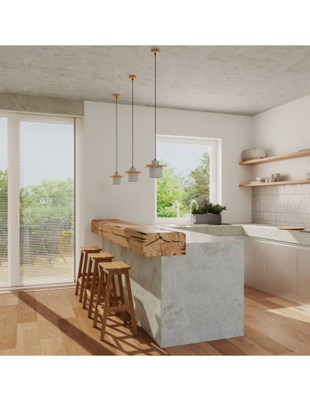 Lampa wisząca MAB beton