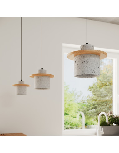 Lampa wisząca MAB beton