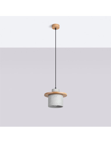 Lampa wisząca MAB beton