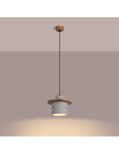 Lampa wisząca MAB beton