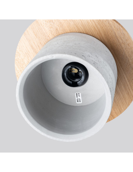 Lampa wisząca MAB beton
