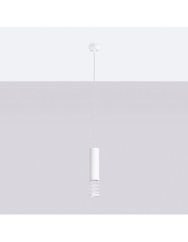 Lampa wisząca LAMI 1 biały