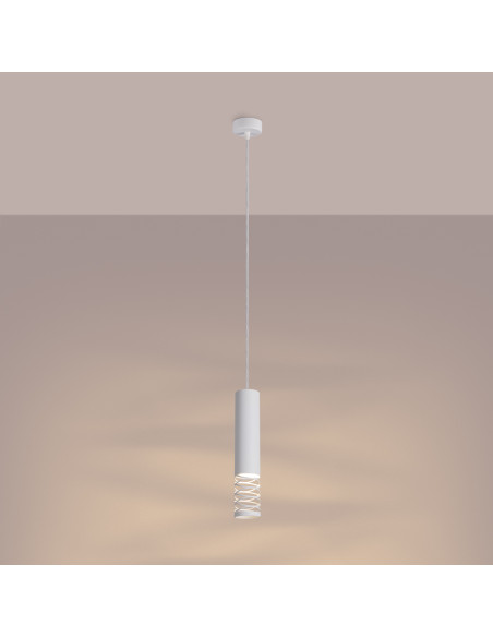 Lampa wisząca LAMI 1 biały