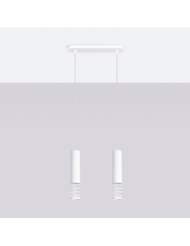 Lampa wisząca LAMI 2 biały