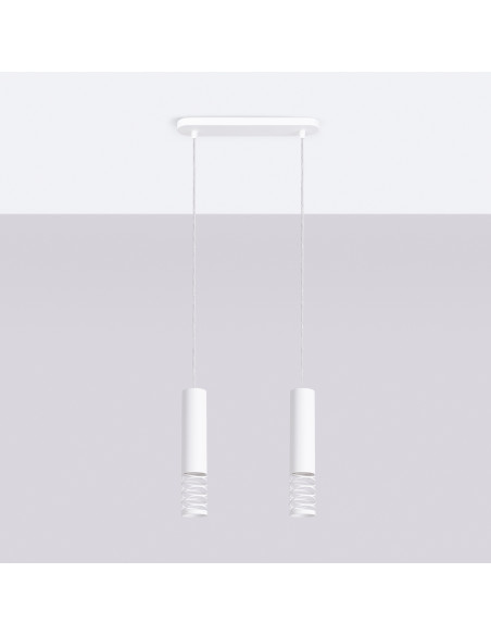 Lampa wisząca LAMI 2 biały