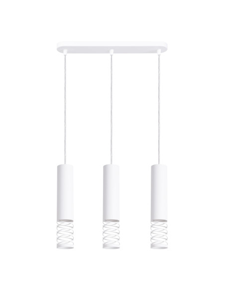 Lampa wisząca LAMI 3L biały
