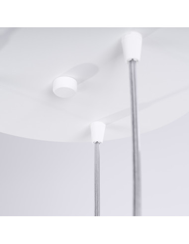 Lampa wisząca LAMI 3P biały