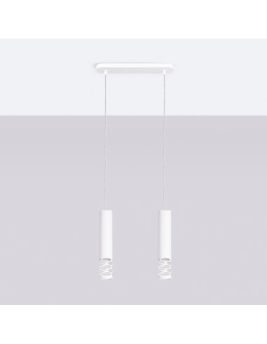 Lampa wisząca LIRO 2 biały