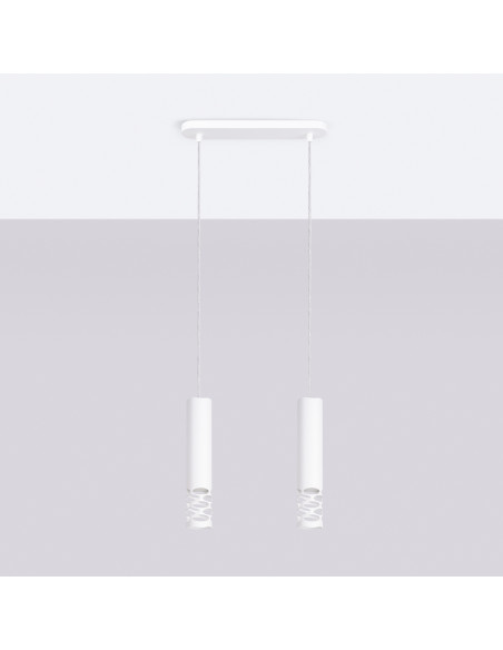 Lampa wisząca LIRO 2 biały