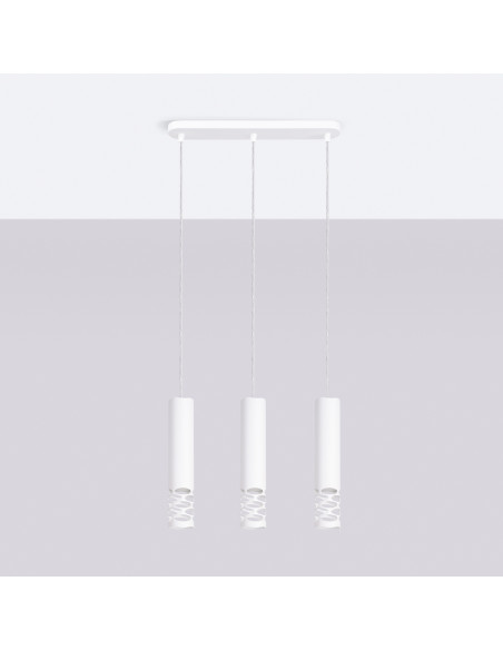 Lampa wisząca LIRO 3L biały