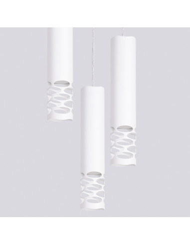 Lampa wisząca LIRO 3P biały