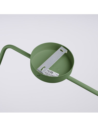 Kinkiet NOX zielona oliwka