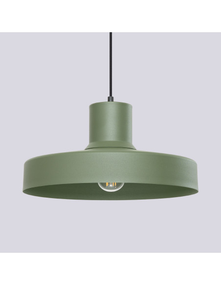 Lampa wisząca BILO zielona oliwka
