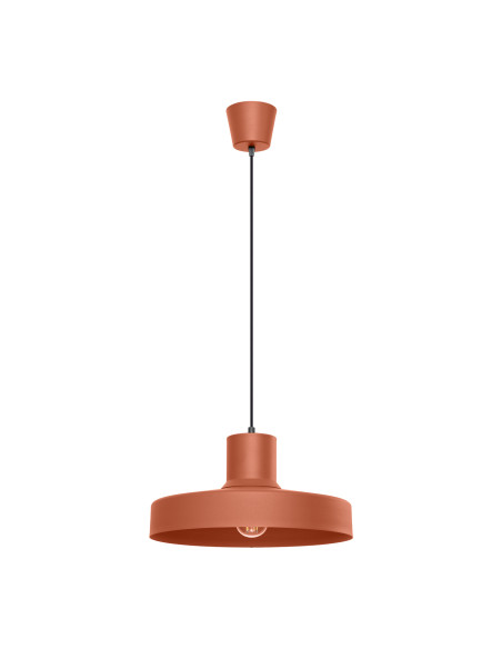 Lampa wisząca BILO ochra czerwona