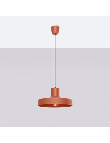 Lampa wisząca BILO ochra czerwona