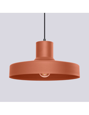 Lampa wisząca BILO ochra czerwona