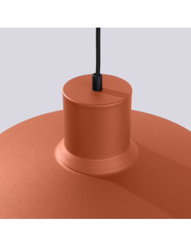 Lampa wisząca BILO ochra czerwona