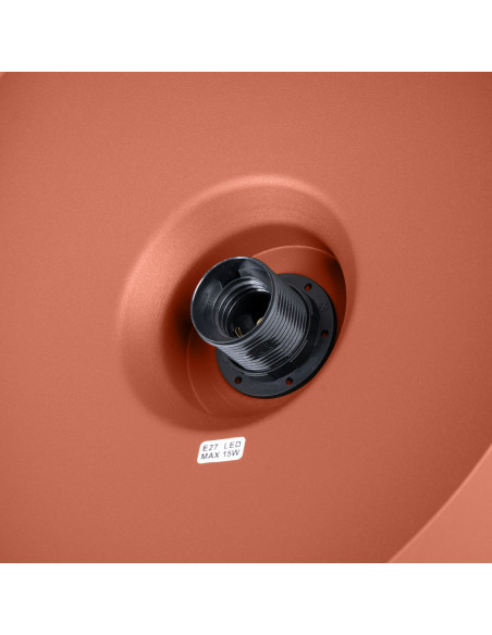 Lampa wisząca BILO ochra czerwona
