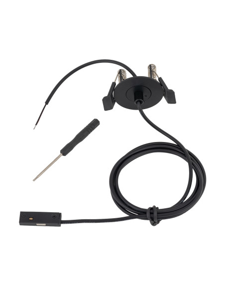 Moduł przewodzący zasilania NANO - LVM RECESSED OUTSIDE POWER SUPPLY CONDUCTIVE MODULE FOR SUSPENSION TRACK 11738